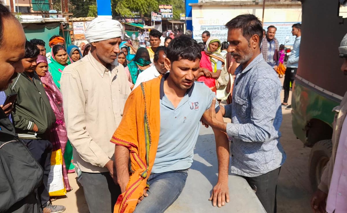 कटनी: बाघ के हमले में बुरी तरह घायल हुआ चरवाहा, अस्पताल में भर्ती, इलाज जारी