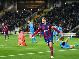 Sergi Roberto Fires Struggling Barcelona To Victory Over Almeria