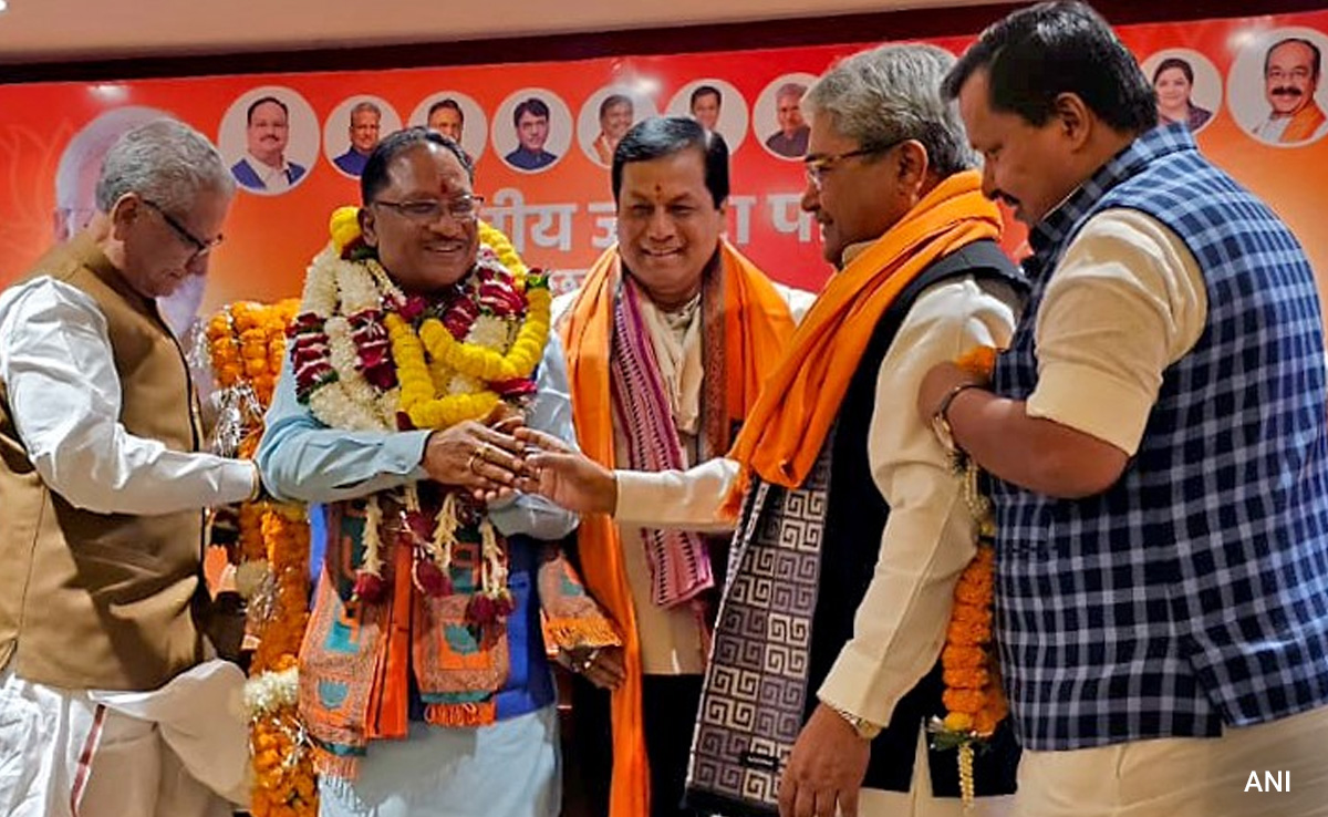 Tribal Leader Vishnu Deo Sai Is New Chhattisgarh Chief Minister