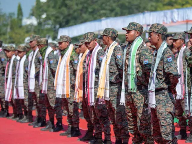 After Peace Deal, Manipur's Oldest Armed Group Welcomed At Kangla Palace Grounds