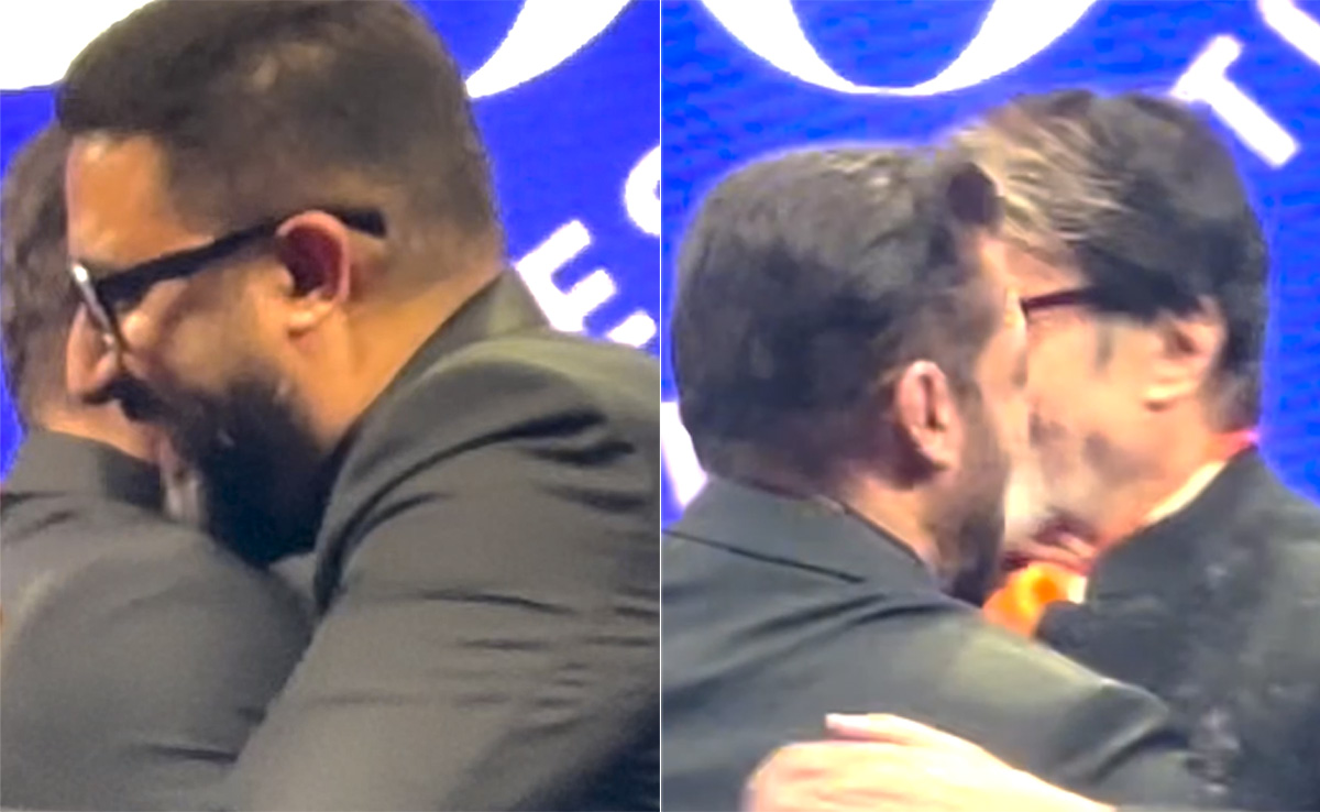 About Last Night's Party: Salman Khan Hugging Amitabh And Abhishek Bachchan Eclipsed Everything Else