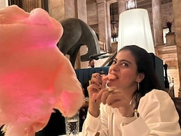 Even Though Her "Dentist May Not Approve", Kajol Gorges On Cotton Candy Because...