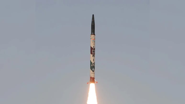 India Successfully Test Fires Short Range Ballistic Missile Agni-1