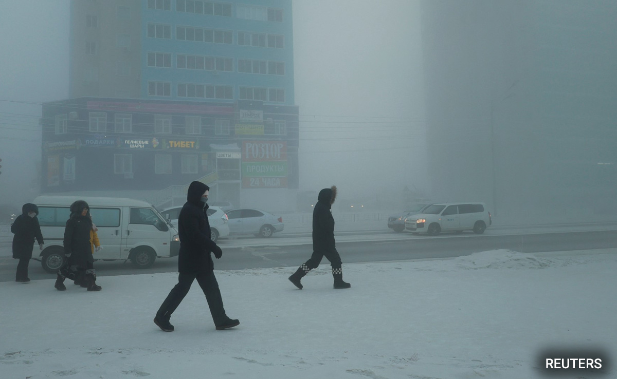 Siberia Freezes In Temperatures Below -58 Degrees Celsius