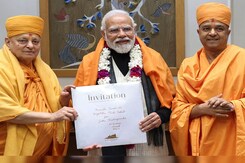 PM Modi Accepts Invitation To Inaugurate Abu Dhabi's Hindu Temple PM Modi Accepts Invitation To Inaugurate Abu Dhabi's Hindu Temple