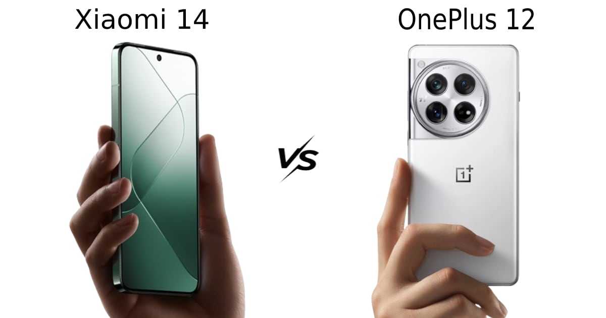 Xiaomi 14 Vs OnePlus 12