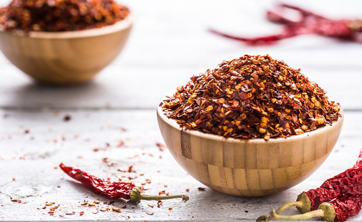 The endorphins released when consuming chilli flakes can help improve mood