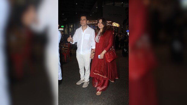 Newlyweds Lin Laishram And Randeep Hooda Return To Mumbai. See Airport Pics