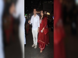 Newlyweds Lin Laishram And Randeep Hooda Return To Mumbai. See Airport Pics Newlyweds Lin Laishram And Randeep Hooda Return To Mumbai. See Airport Pics
