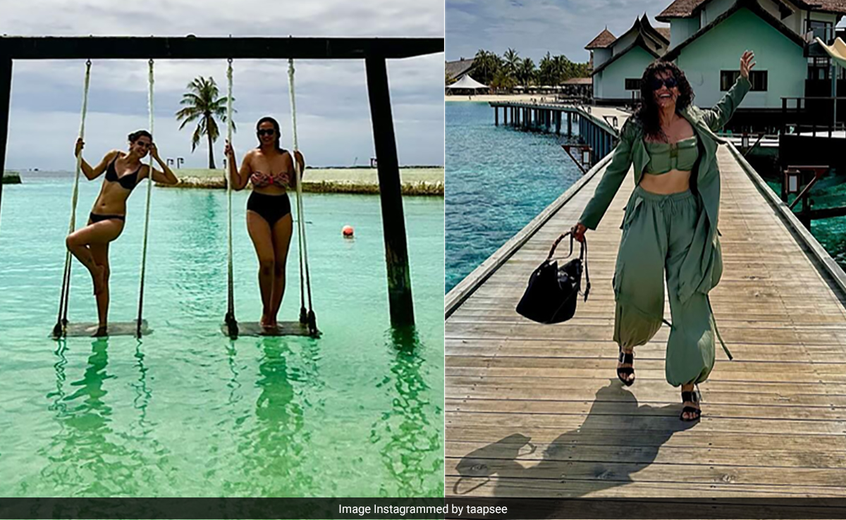 Make Like Taapsee Pannu And Head To Maldives, Her "Happiest Vacation Destination" For Christmas Holidays