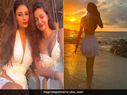 Don't "Phuket" About Mouni Roy And Disha Patani's Travel Style In Matching White Mini Dresses Don't "Phuket" About Mouni Roy And Disha Patani's Travel Style In Matching White Mini Dresses