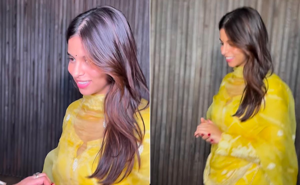 After Going Retro In <i>The Archies</i>, Suhana Khan Shines In Ethnic Style Wearing A Glorious Yellow <i>Sharara</i>