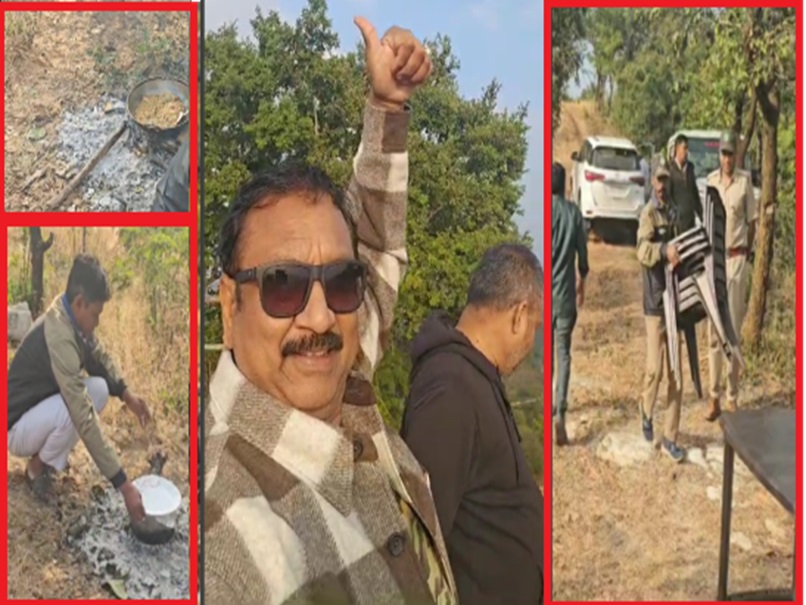 सतपुड़ा टाइगर रिजर्व : कोर एरिया में आग नहीं जला सकते, पर 'माननीय' के लिए चूल्हे पर बना मुर्गा-भरता-बाटी