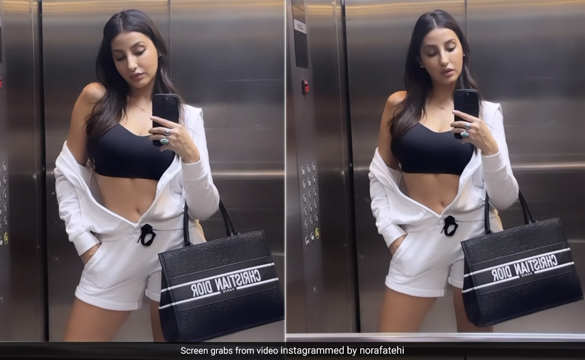 Far From The Glam Gowns, Nora Fatehi's Sporty Chic Side Is Just As Groovy