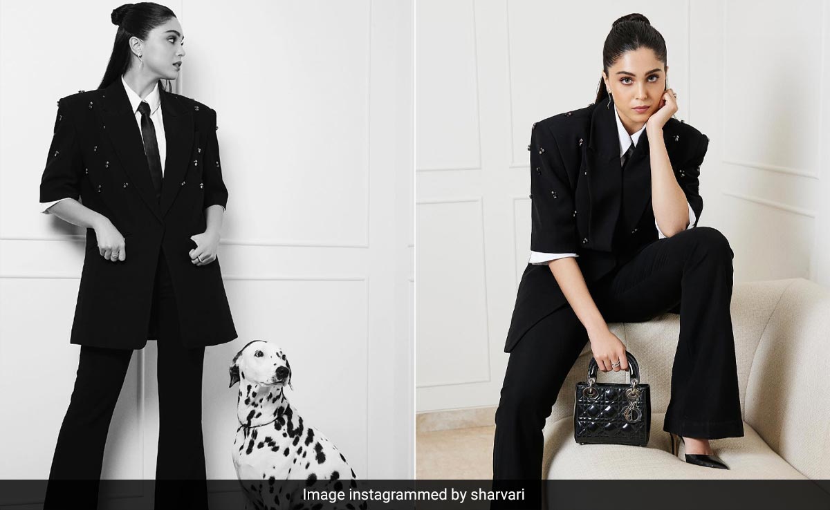 Sharvari Wagh's Beaded Tassel Blazer Puts The Fun In Funky And Form In Formals With Equal Measure