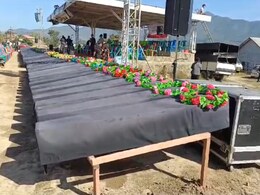 Mass Burial Held For 87 People Killed In Manipur Ethnic Clashes Mass Burial Held For 87 People Killed In Manipur Ethnic Clashes