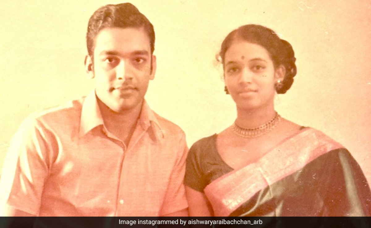 Aishwarya Rai Bachchan's Post On Her Parents' Wedding Anniversary: "Love You Eternally"