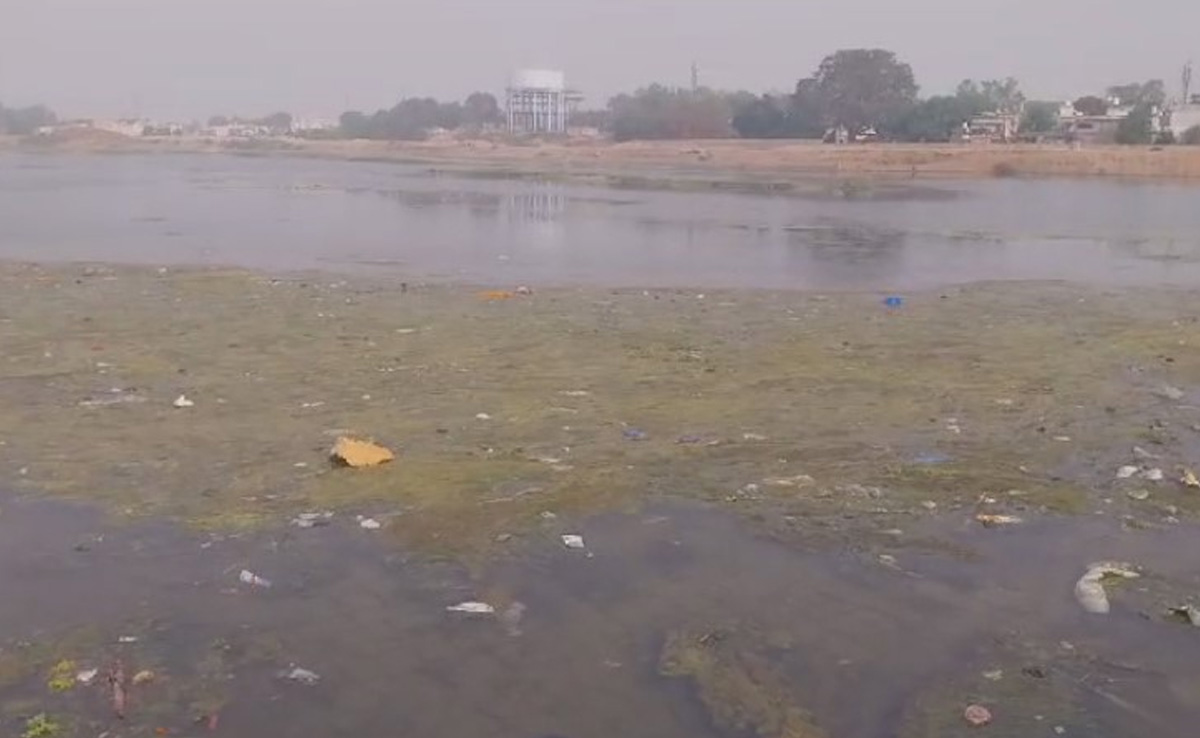 बिलासपुर की जीवनदायिनी अरपा का अस्तित्व पड़ा खतरे में, प्रशासन की लापरवाही से बदहाल हुई नदी