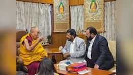 Union Minister Meets Dalai Lama, Invites Him For Conference On Buddhism