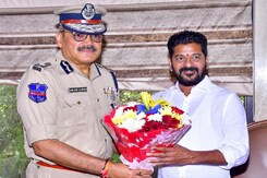 Telangana Top Cop's Suspension Revoked, Had Met Revanth Reddy Amid Counting Telangana Top Cop's Suspension Revoked, Had Met Revanth Reddy Amid Counting