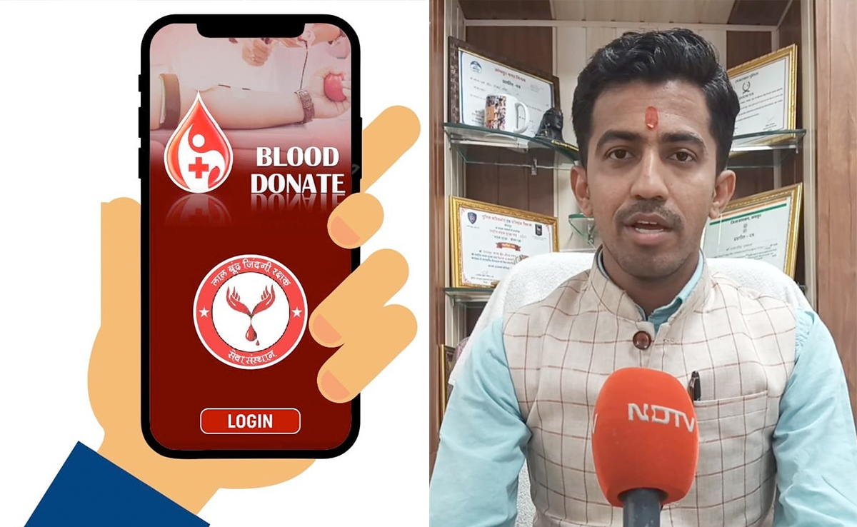 Rajasthan: जोधपुर के युवा की अंनूठी पहल! अब मात्र एक क्लिक पर मिलेगा सभी सरकारी ब्लड बैंकों का डेटा