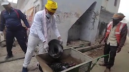 UP Deputy Chief Minister Cleans Drains, Roads Ahead Of Ayodhya Temple Event