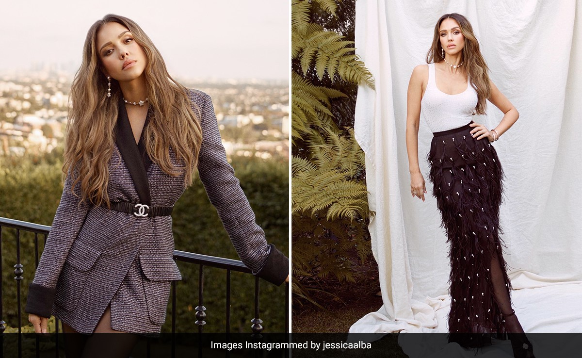 Jessica Alba Is Winter Chic In All Chanel Everything For Grazia Magazine Cover Shoot