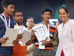 Rajasthan News: कोटा पहुंची भारतीय बैडमिंटन स्टार सायना नेहवाल, कहा- 'विश्वास और इच्छा है तो सब कुछ संभव है'