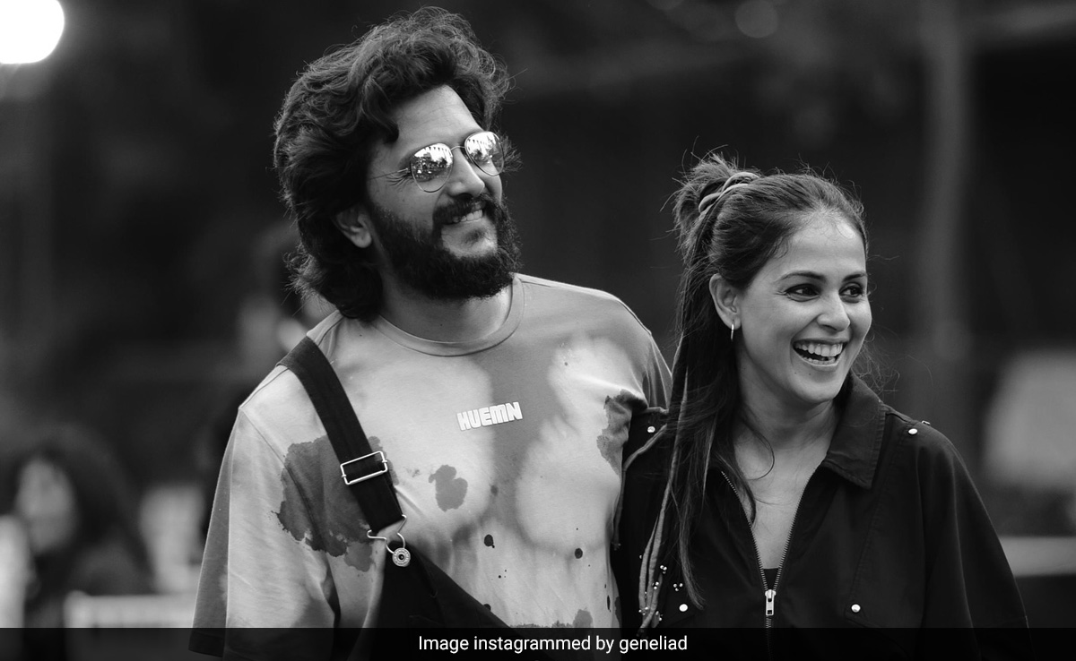 Genelia D'Souza's Birthday Wish For Husband Riteish Deshmukh: "The Greatest Man In The Entire Universe"