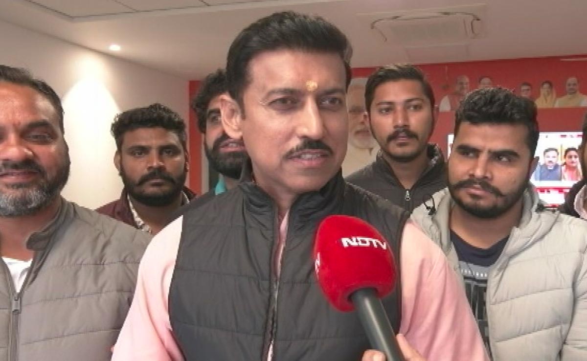 Who Will Be Rajasthan Chief Minister If BJP Wins? What Rajyavardhan Rathore Said