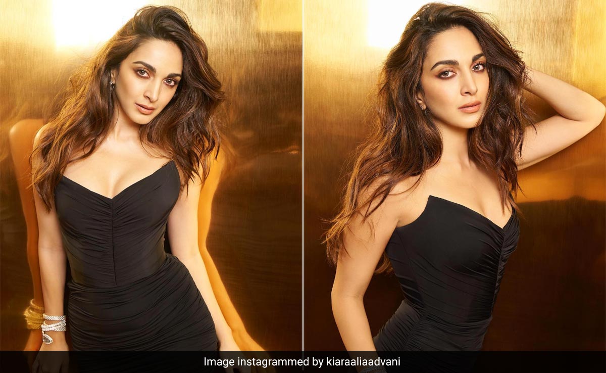 What's Black And "Brewing At Midnight?" Not Your Regular <i>Koffee</i> But Kiara Advani In A Chic Bodycon Dress