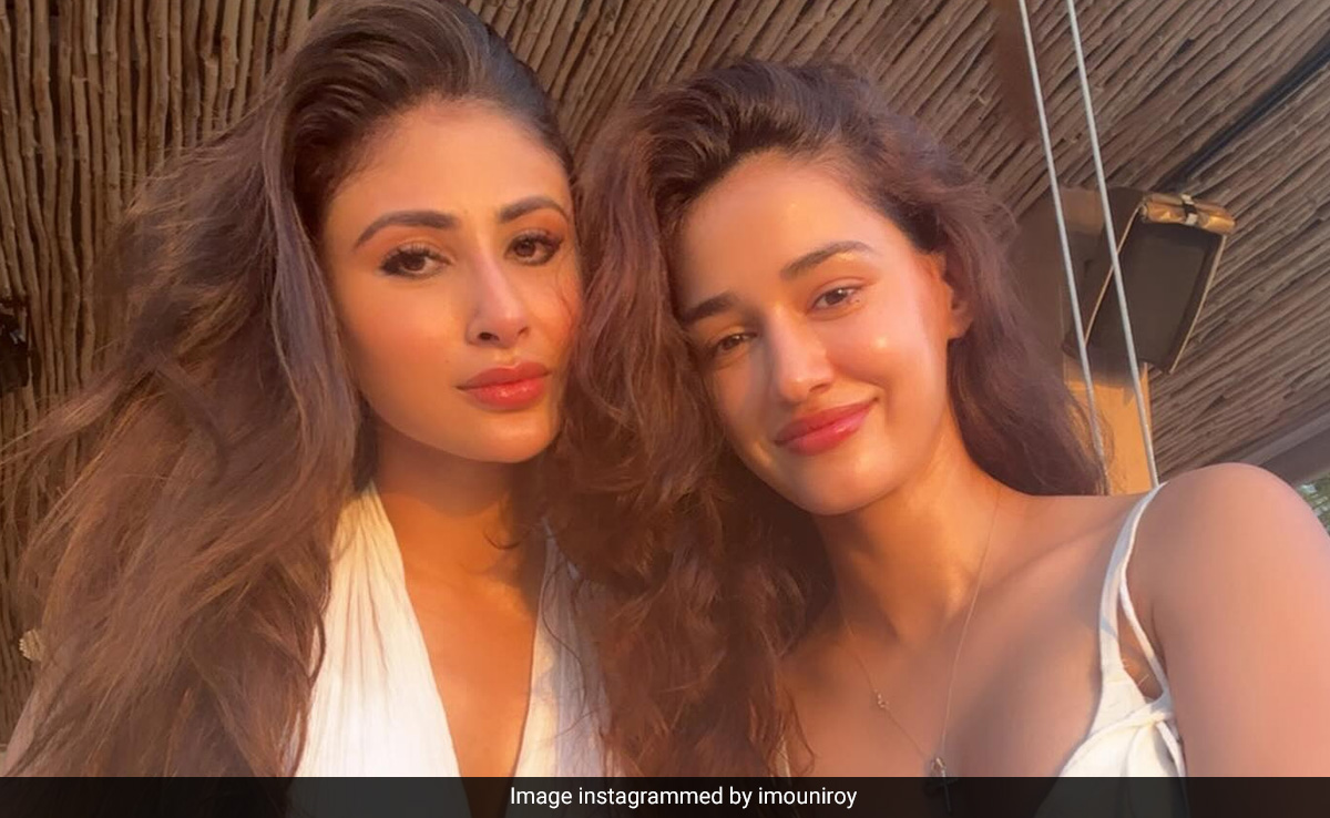 Disha Patani And Mouni Roy Twinning And Winning In Thailand