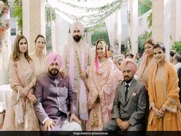 Navjot Singh Sidhu's Son Gets Married, Congress Leader Shares Pics Navjot Singh Sidhu's Son Gets Married, Congress Leader Shares Pics