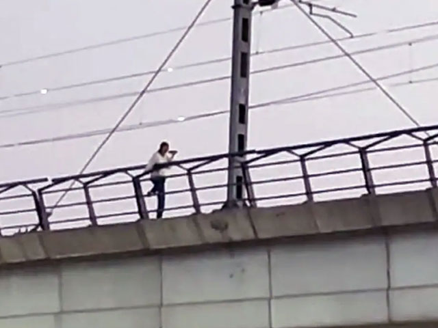 Watch: Woman Threatens To Jump Off Metro Track. What Happened Next