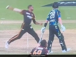Watch: Bizarre No Ball In T10 League Leaves Social Media Stunned