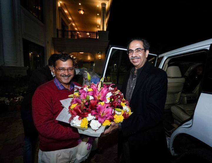 Ahead Of INDIA Bloc Meet, Arvind Kejriwal Greets Opposition Leaders