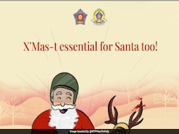 Mumbai Police's Witty 'Merry X-Mas' Wish Raises Awareness on Road Safety Mumbai Police's Witty 'Merry X-Mas' Wish Raises Awareness on Road Safety