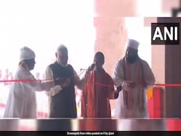 PM Modi Inaugurates World's Largest Meditation Centre In Varanasi PM Modi Inaugurates World's Largest Meditation Centre In Varanasi