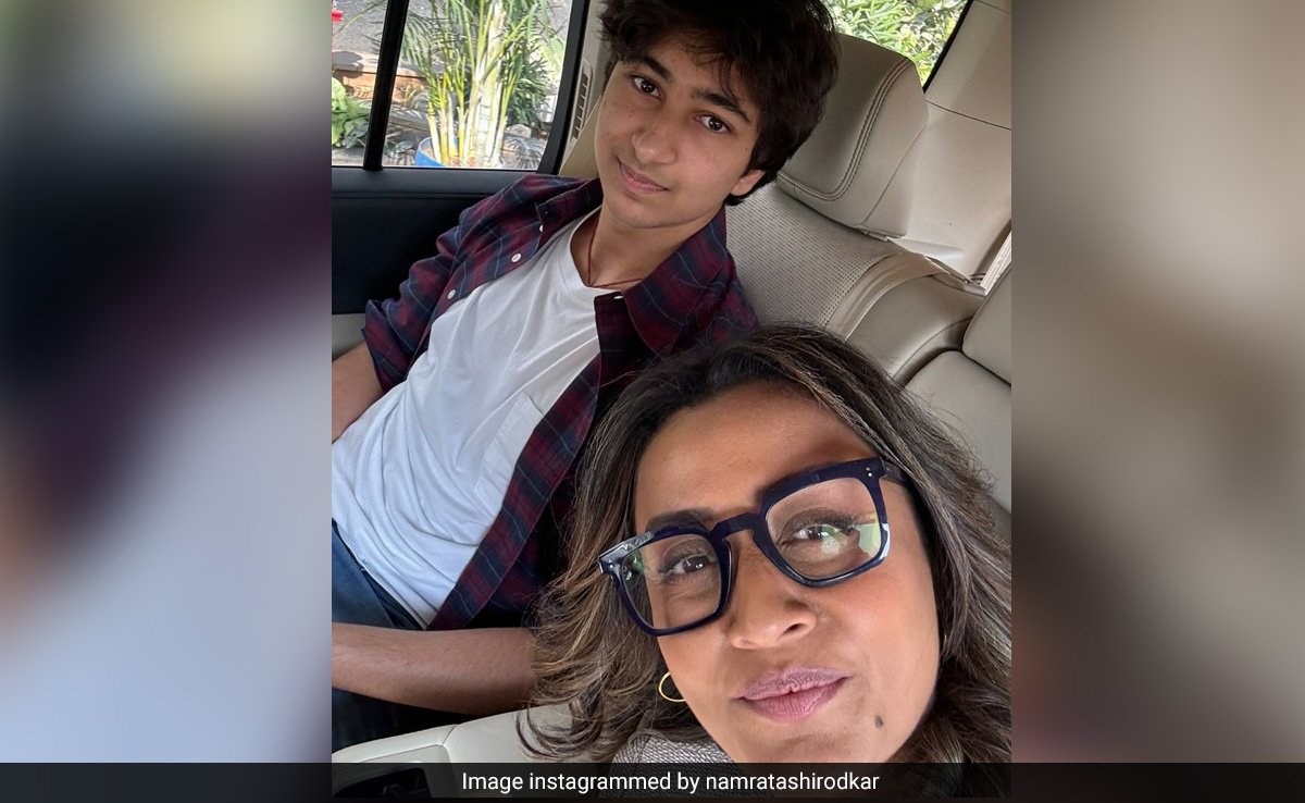 Namrata Shirodkar Shares Special Note For Son Gautham Heading To New York For Higher Studies