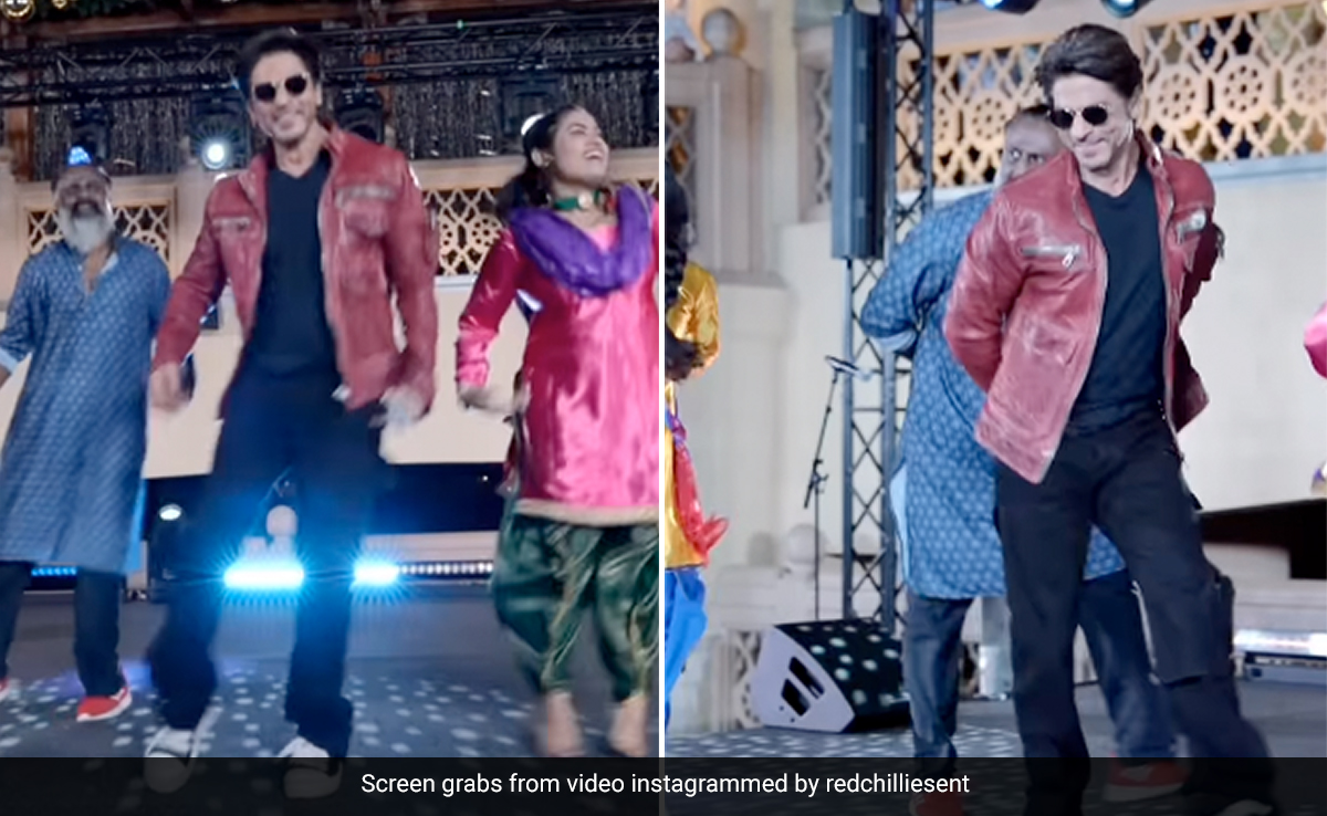 Shah Rukh Khan's Dance From <i>Dunki</i>'s Dubai Promotions Is Viral. Watch