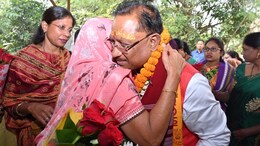 CM साय बोले- 'बचपन में परिवार की जिम्मेदारी ने खेल-कूद के लिए समय नहीं दिया, सेवा में मिलता है सुकून'