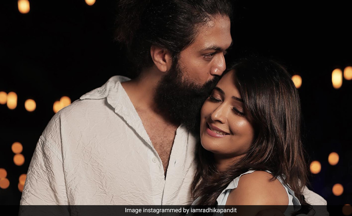 Inside <i>KGF</i> Star Yash And Wife Radhika Pandit's Anniversary Celebrations
