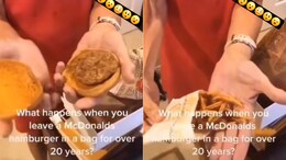 Watch: McDonald's Hamburger From 1996 Found In Perfect Condition After 24 Years. Is It Real?