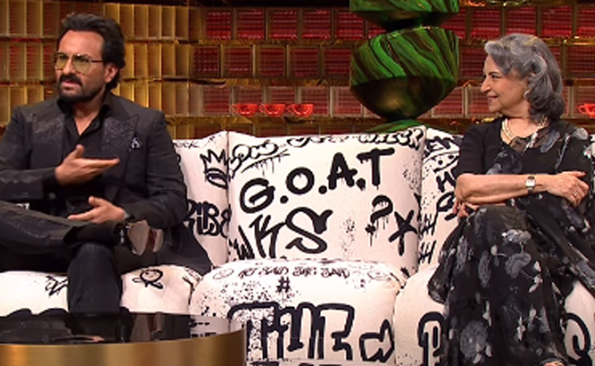 <i>Koffee With Karan 8</i>: Sharmila Tagore Recalls Son Saif Ali Khan Skipping University To Do This