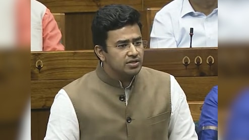 तेजस्वी सूर्या ने भारत‑पाकिस्तान बंटवारे से की तेलंगाना गठन की तुलना, मचा सियासी बवाल