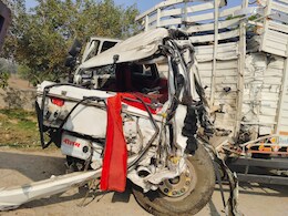 जोधपुर में बड़ा हादसाः सड़क किनारे खड़ी ट्रक में पीछे से दूसरी ट्रक ने मारी टक्कर, 2 लोगों की मौत, 2 घायल