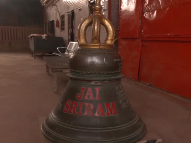 600-Kg Bell From Rameshwaram To Be Installed In Ayodhya Ram Temple