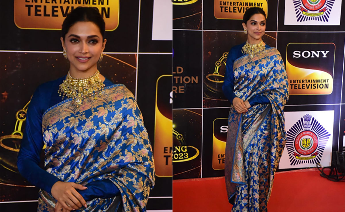 Deepika Padukone In A Sabyasachi <i>Saree</i> Was Just A Royal Display Of Ethnic Style At Umang 2023