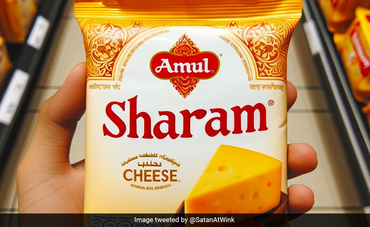 Amul Responds To "<i>Sharam Naam Ki Cheese</i>" Pic, Calls It Fake, AI-Generated