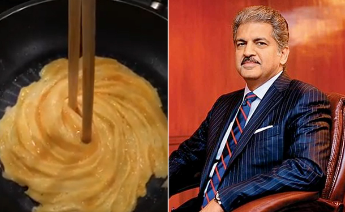 "Heading To The Kitchen": Anand Mahindra Shares Video Of Tornado Omelette